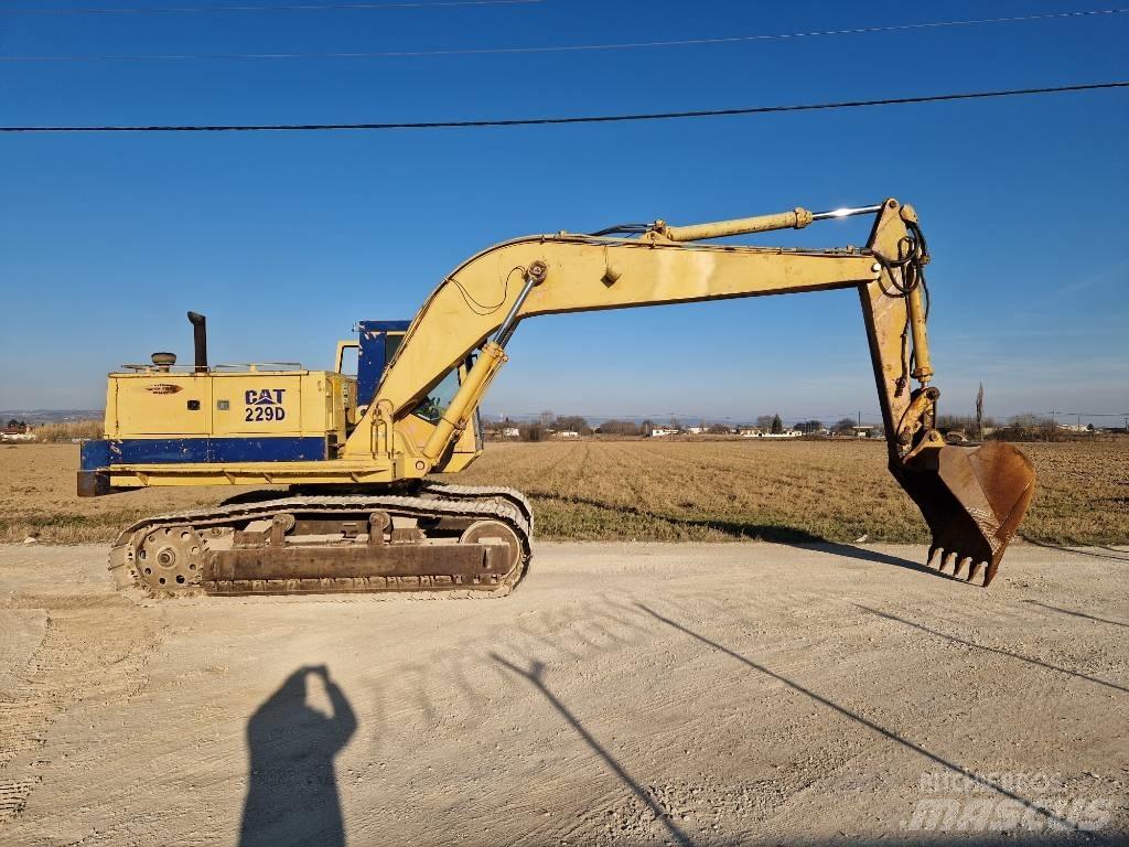CAT 229 D Rupsgraafmachines