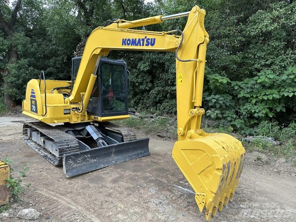 Komatsu PC70-8 Rupsgraafmachines