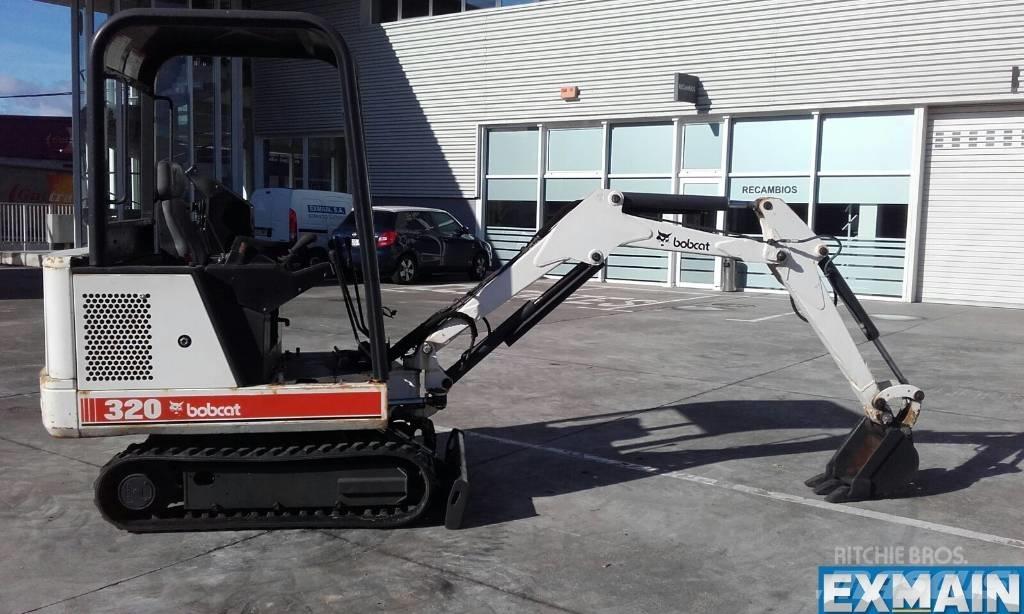 Bobcat X 320 Minigraafmachines < 7t