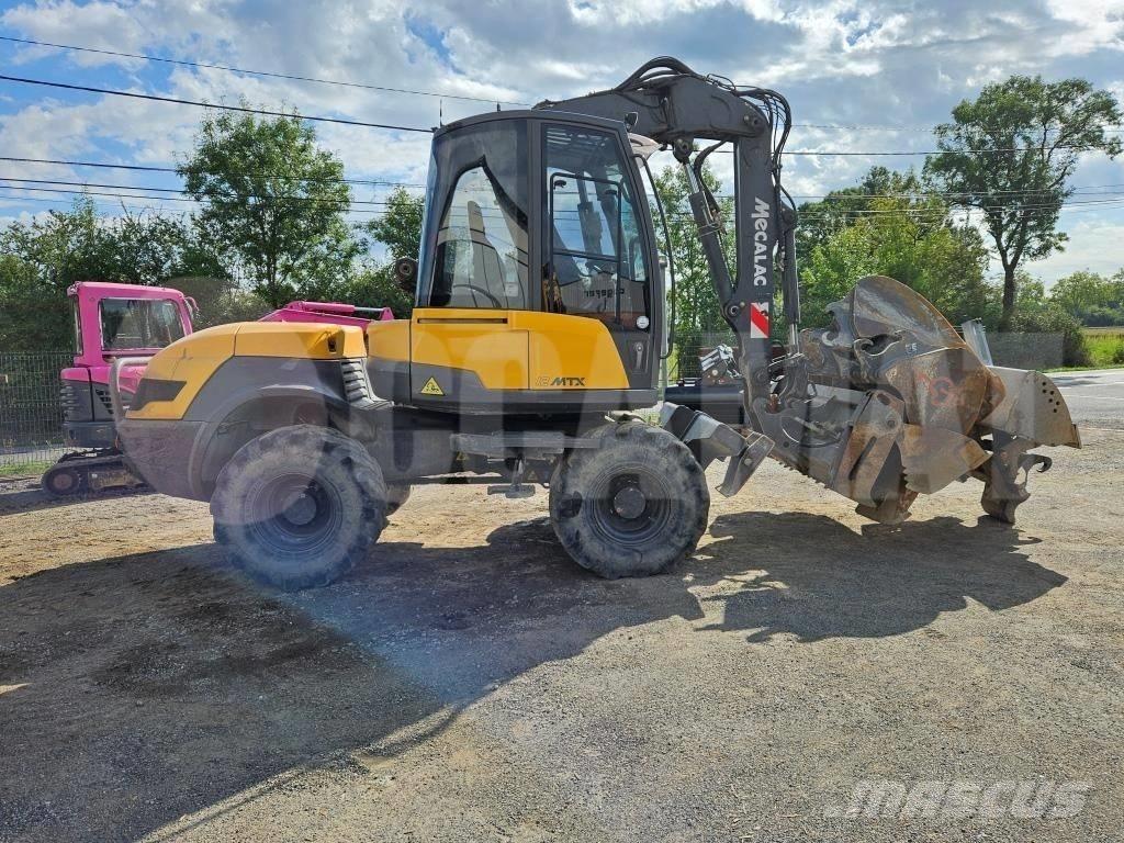 Mecalac 12 MTX Wielgraafmachines