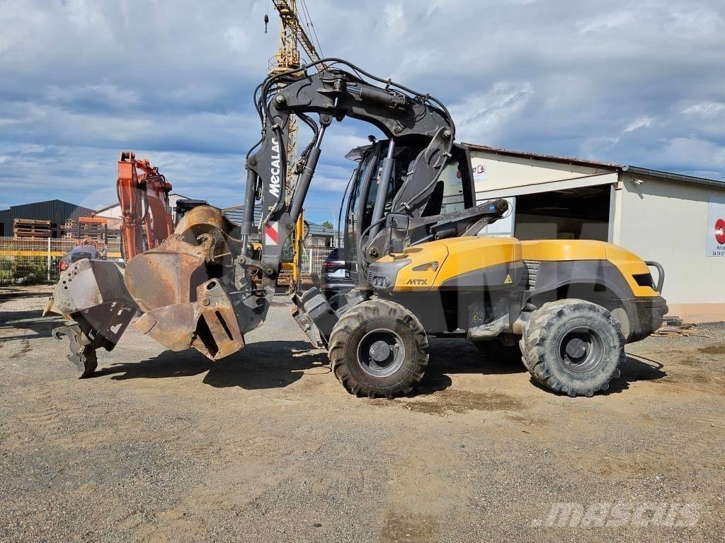 Mecalac 12 MTX Wielgraafmachines