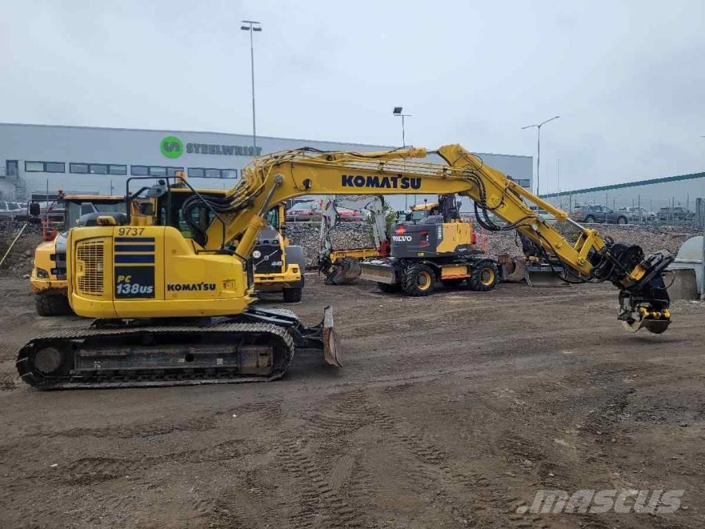 Komatsu PC 138 US-11 Rupsgraafmachines