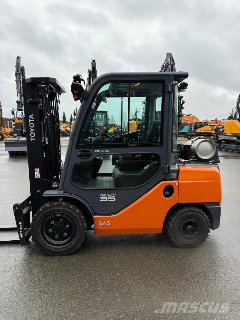 Toyota 02-8 FGJF 35 LPG heftrucks