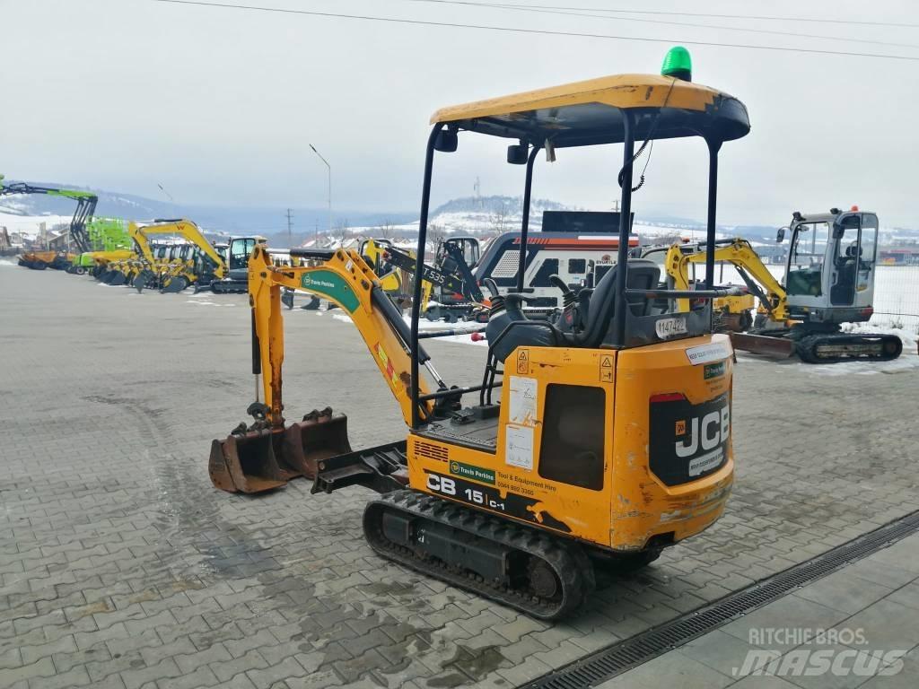 JCB 15 C-1 Minigraafmachines < 7t