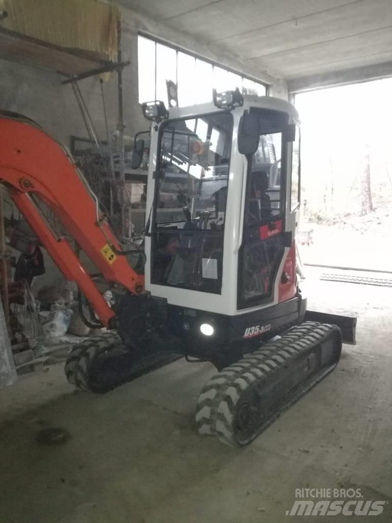 Kubota U 35 Minigraafmachines < 7t