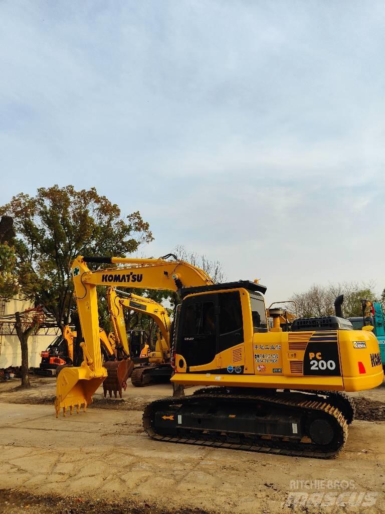 Komatsu PC200 Rupsgraafmachines