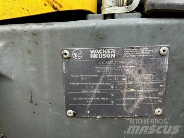 Wacker Neuson 803 Minigraafmachines < 7t