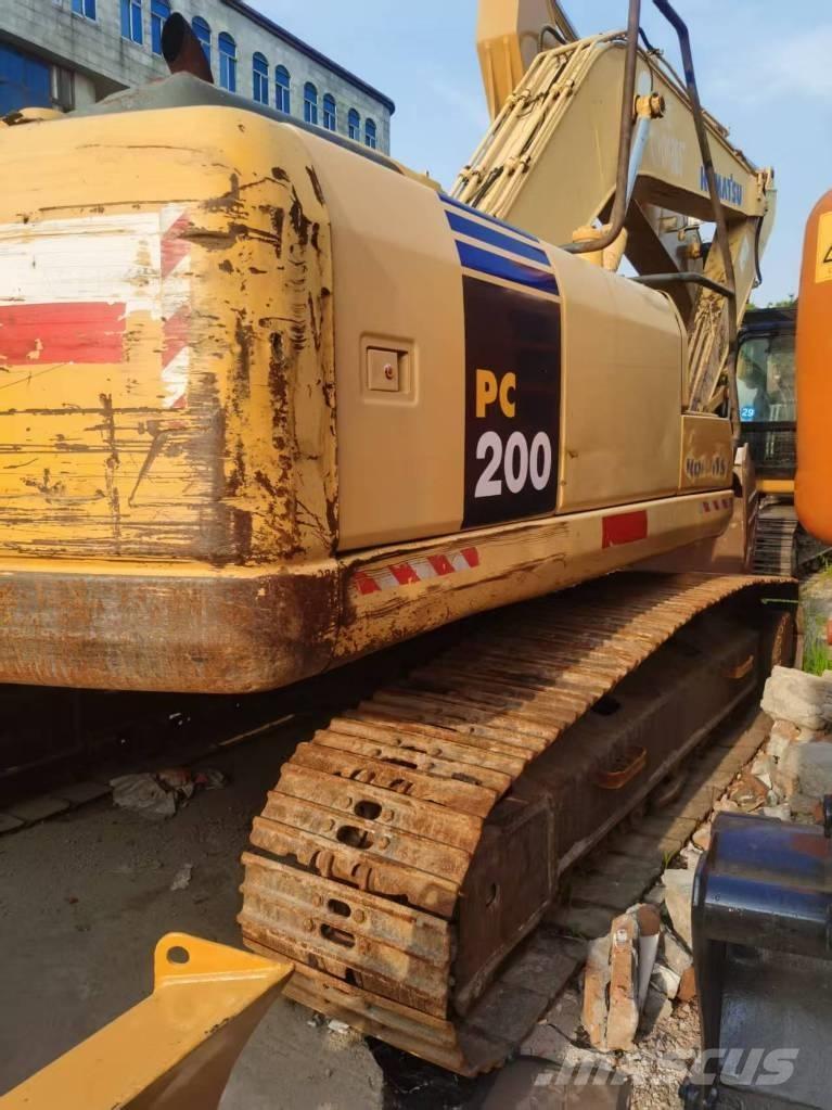 Komatsu PC 200-7 Rupsgraafmachines