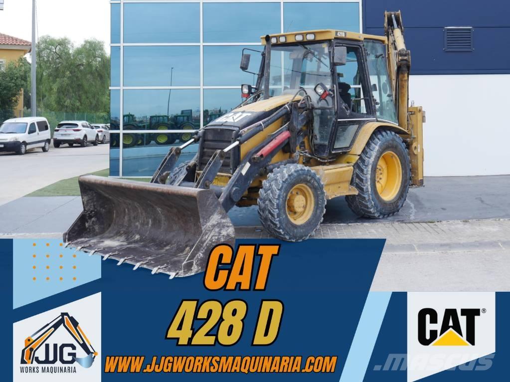 CAT 428 D Graaf-laadcombinaties