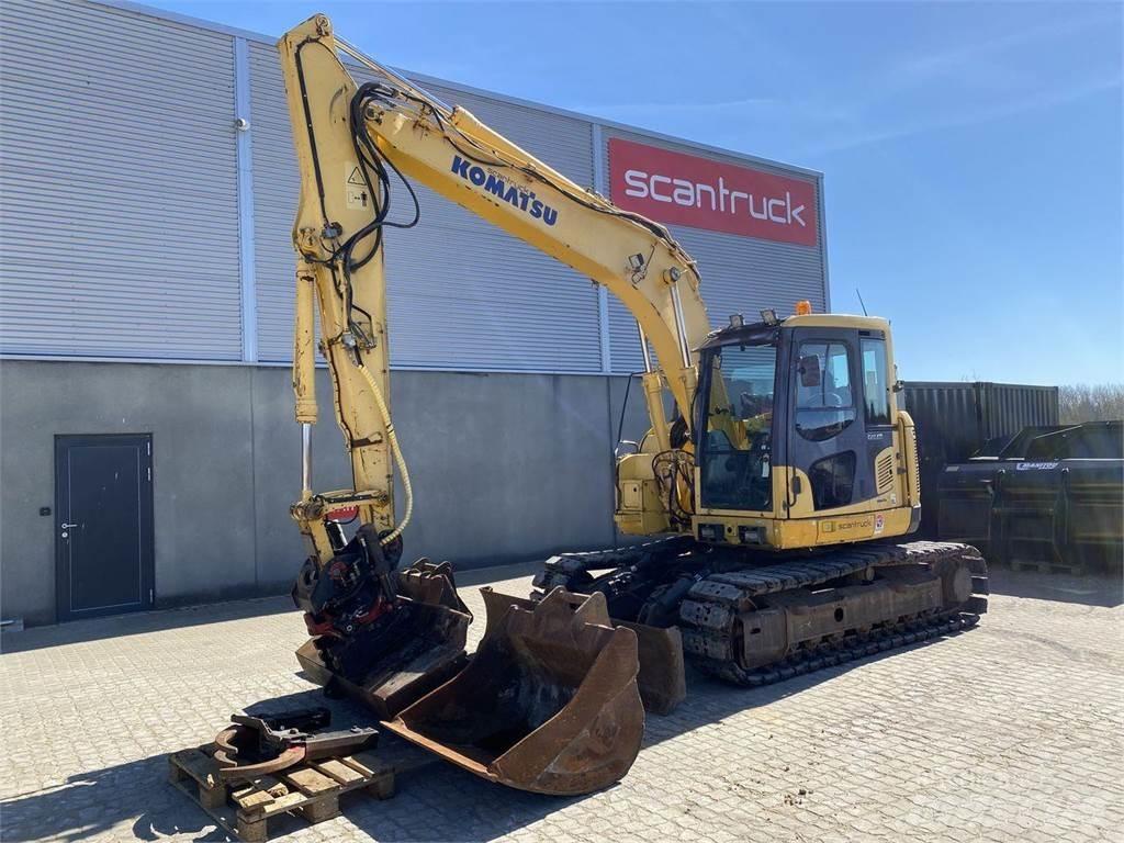 Komatsu PC138US-8 Rupsgraafmachines