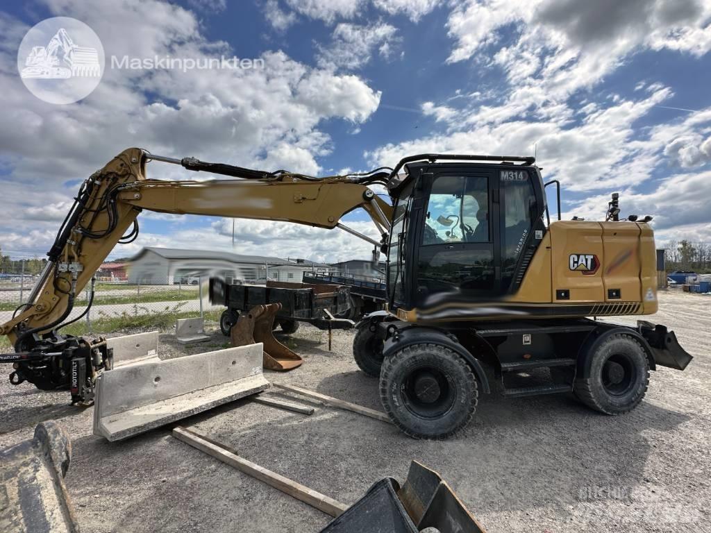 CAT M 314 Wielgraafmachines