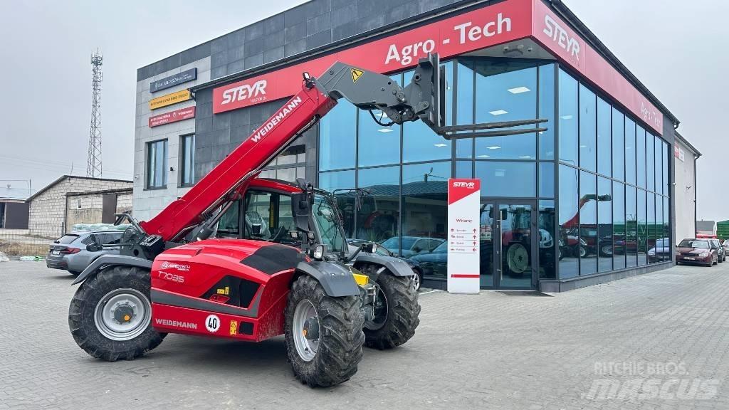 Weidemann T 7035 Verreikers voor landbouw