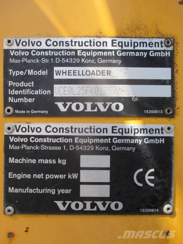 Volvo L 25 F Wielladers