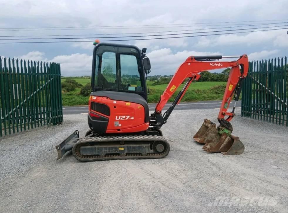 Kubota U 27-4 Minigraafmachines < 7t