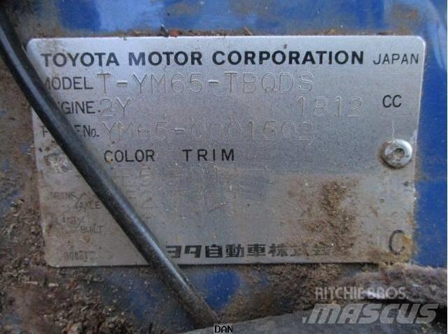 Toyota T-YM65 Platte bakwagens