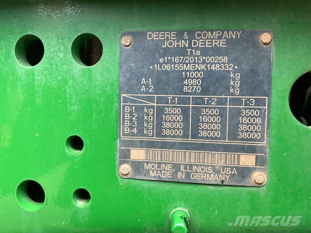 John Deere 6155 M Tractoren