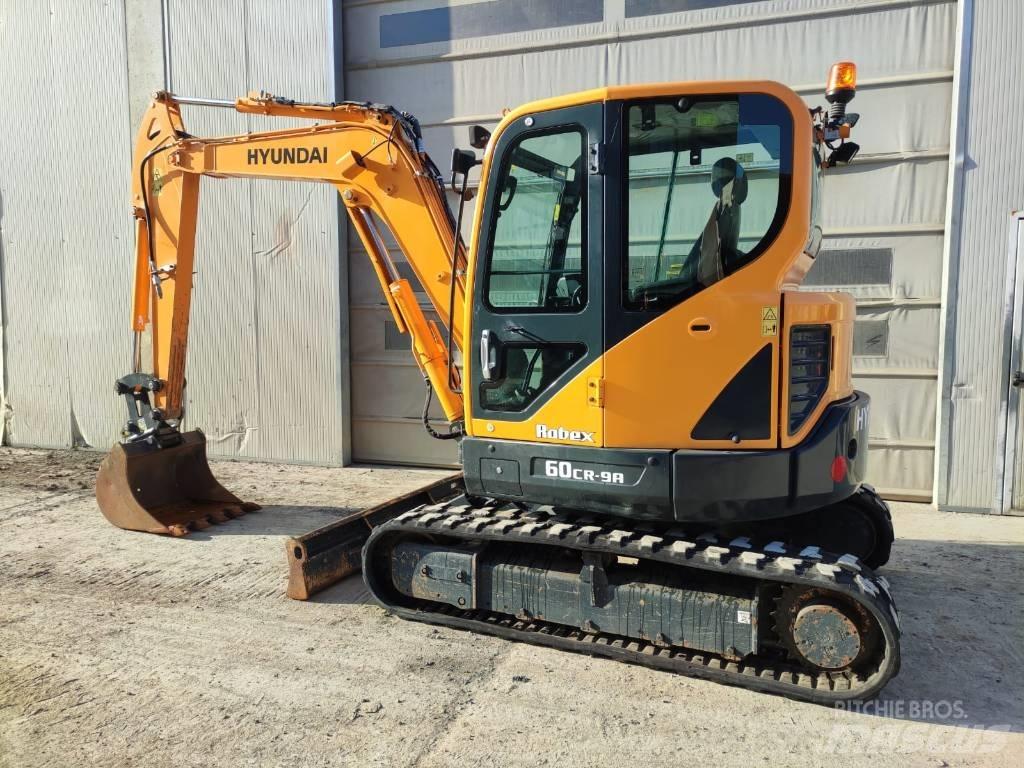 Hyundai R60CR-9A Minigraafmachines < 7t