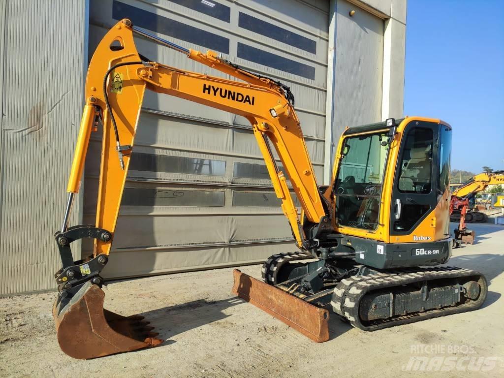 Hyundai R60CR-9A Minigraafmachines < 7t