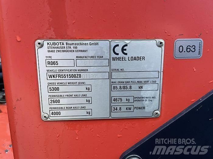 Kubota R065 Wielladers