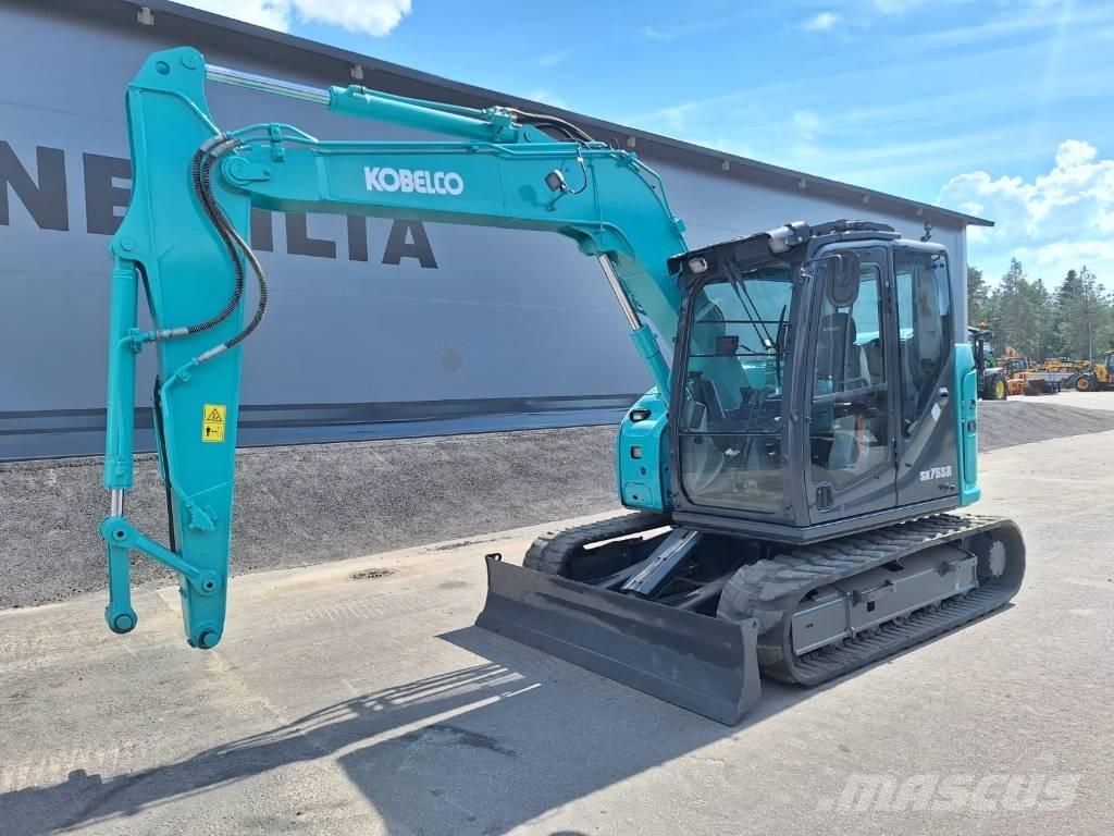 Kobelco SK75SR-7 Midigraafmachines 7t - 12t