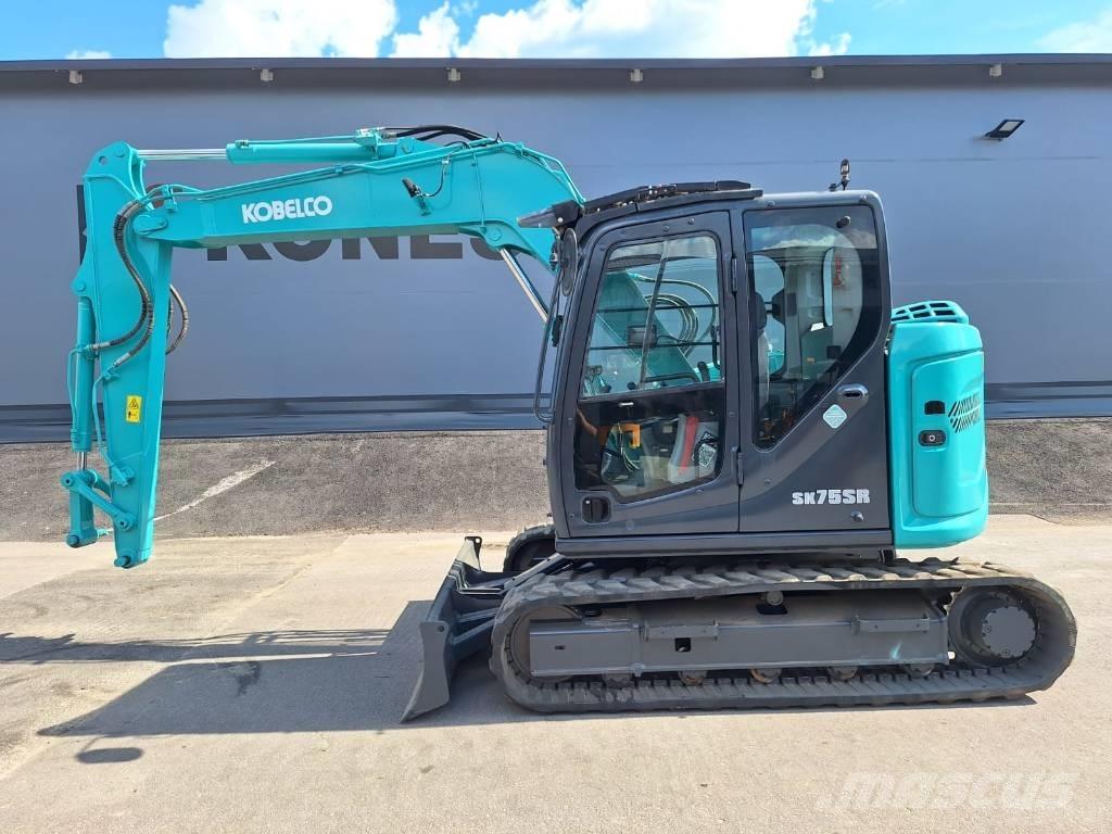 Kobelco SK75SR-7 Midigraafmachines 7t - 12t