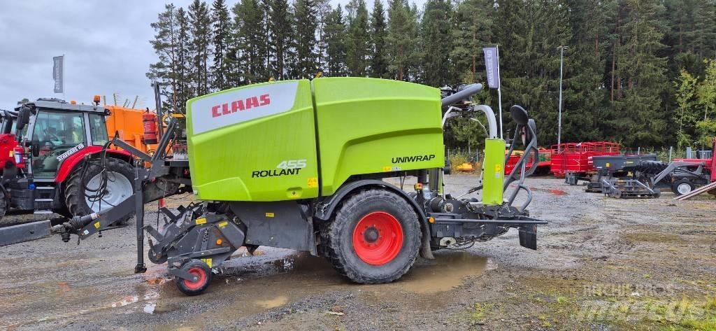 CLAAS 455 Uniwrap Ronde-balenpersen