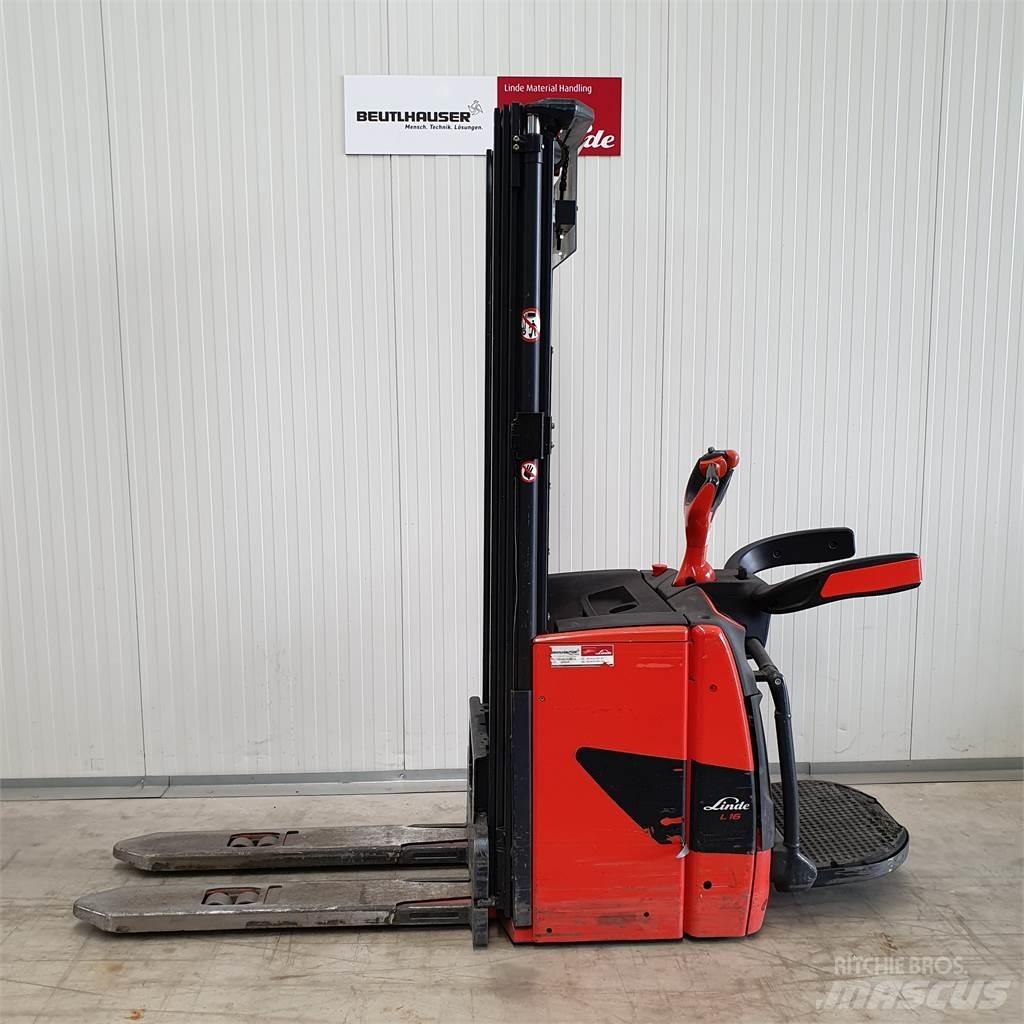 Linde L16AP Stapelaar meeloop