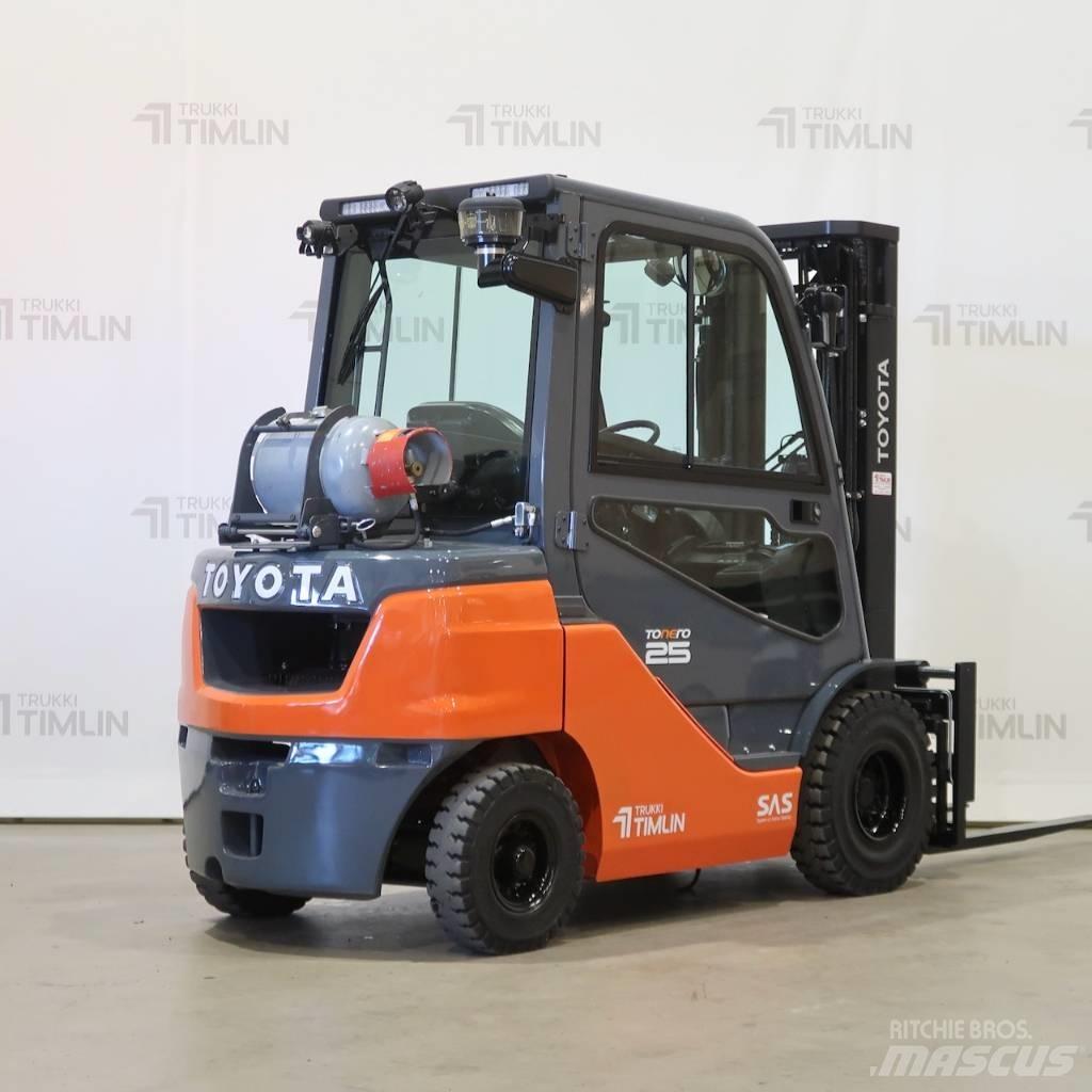 Toyota 02-8FGF25 LPG heftrucks