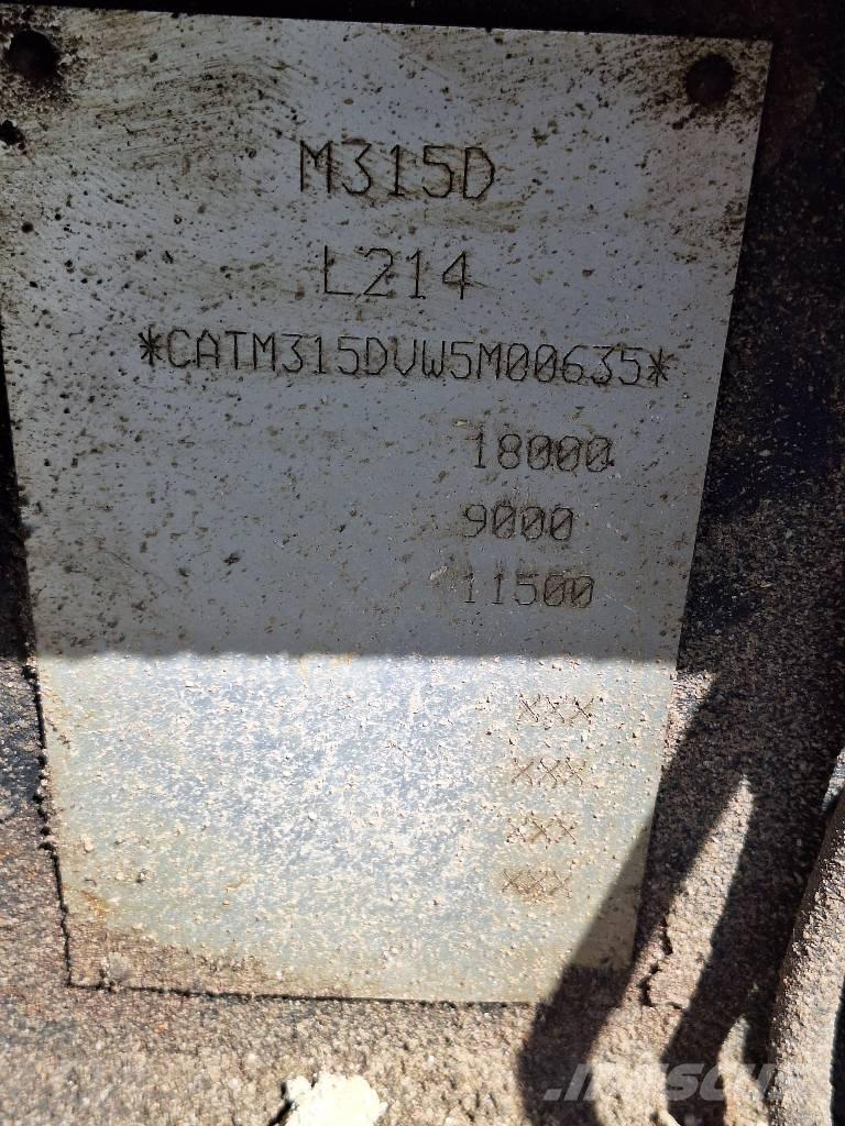 CAT M 315 D Wielgraafmachines