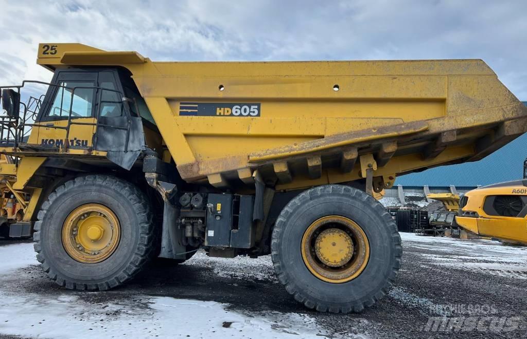 Komatsu 605-7 Starre dumptrucks
