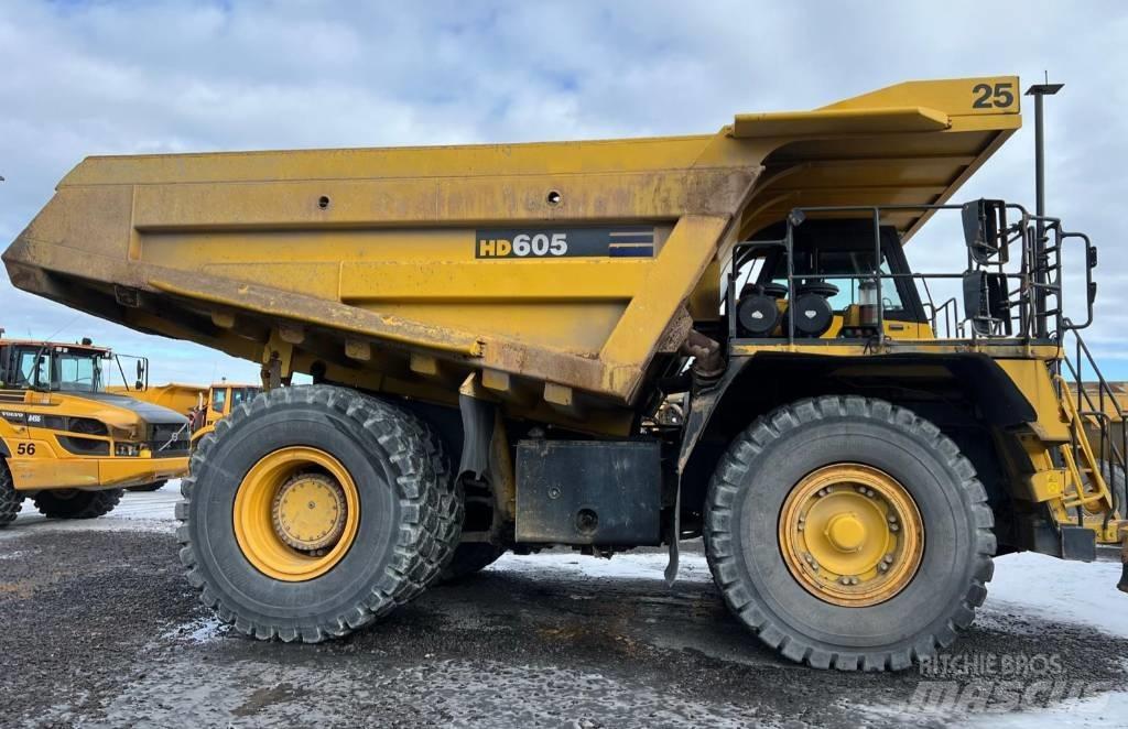Komatsu 605-7 Starre dumptrucks