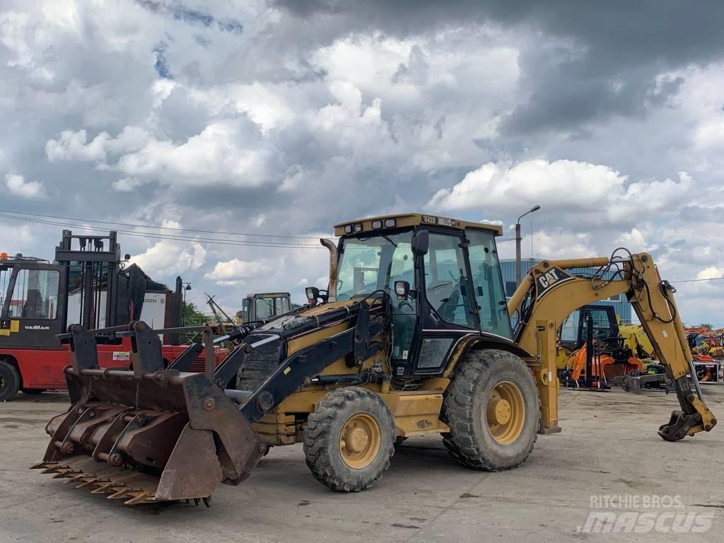 CAT 442 D Graaf-laadcombinaties