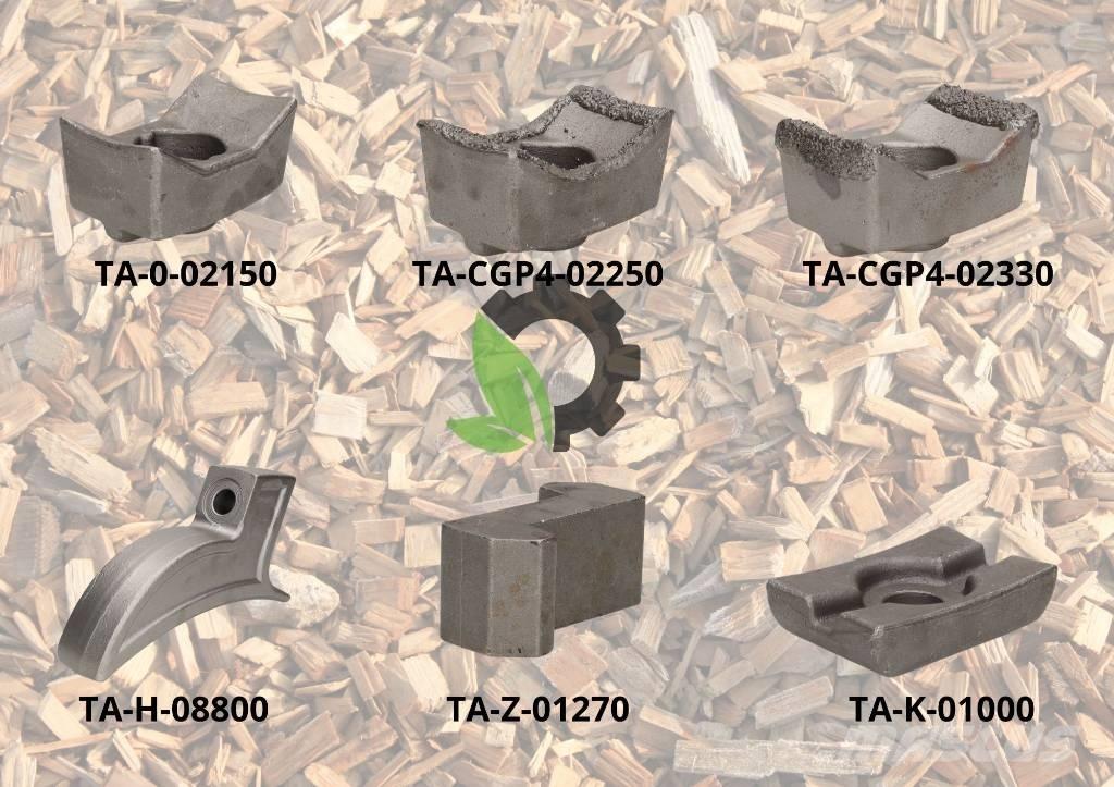 Tana divers Afvalverwerking / recycling & groeve spare parts