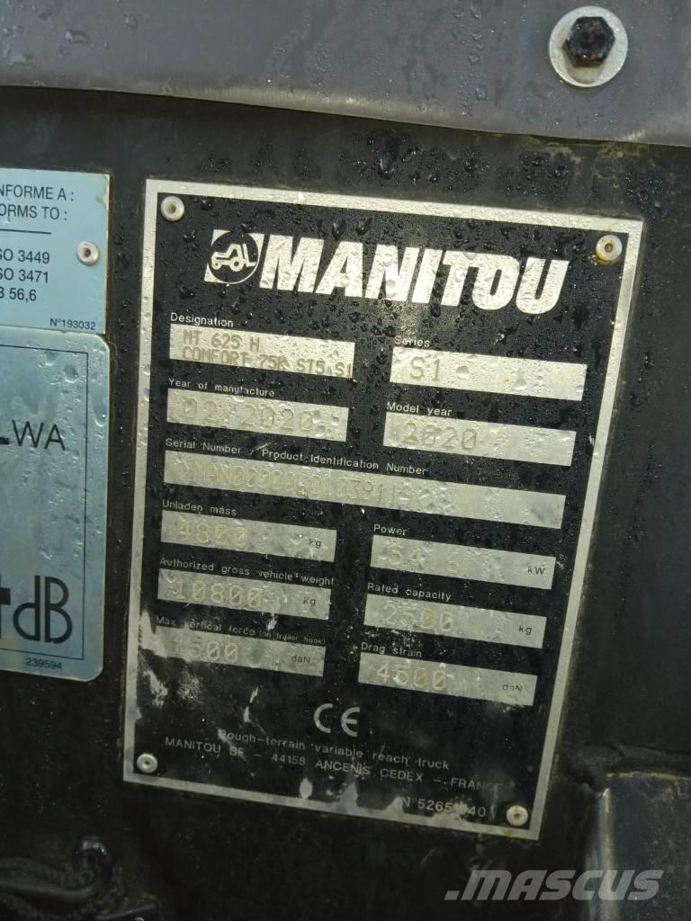 Manitou MT 625 Verreikers