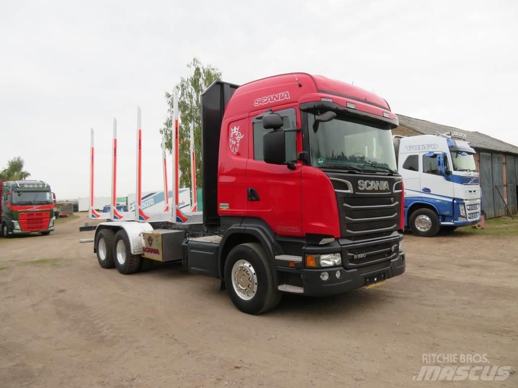 Scania R 520 Hout-Bakwagens