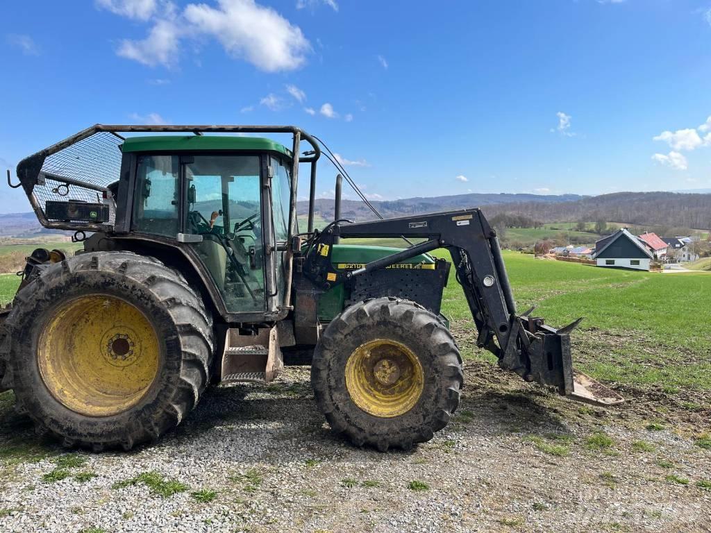 John Deere 6210 Bosbouw tractoren