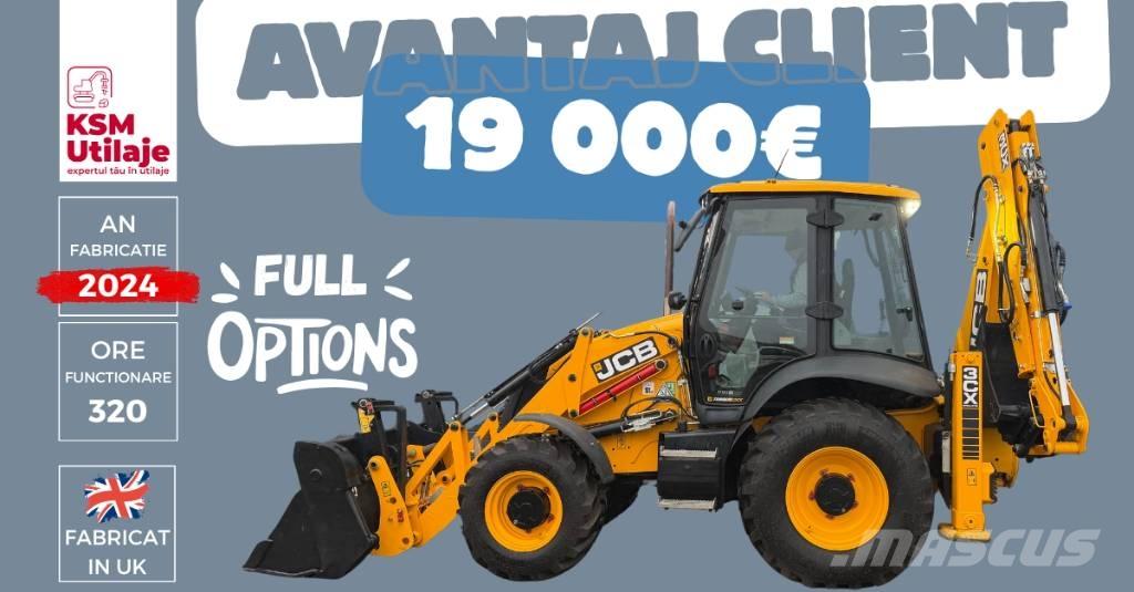 JCB 3 CX Graaf-laadcombinaties