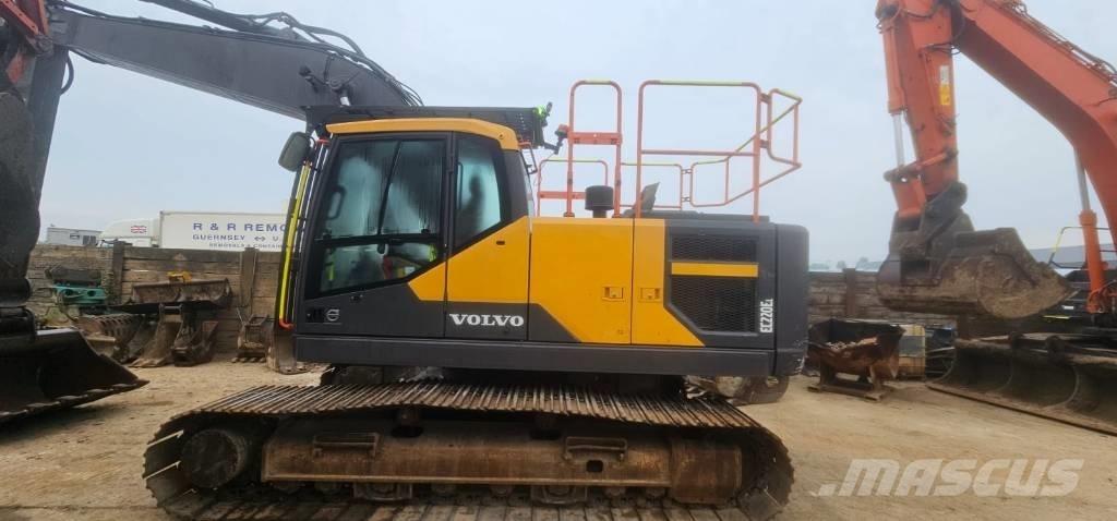 Volvo EC220EL Graafmachines voor de bosbouw
