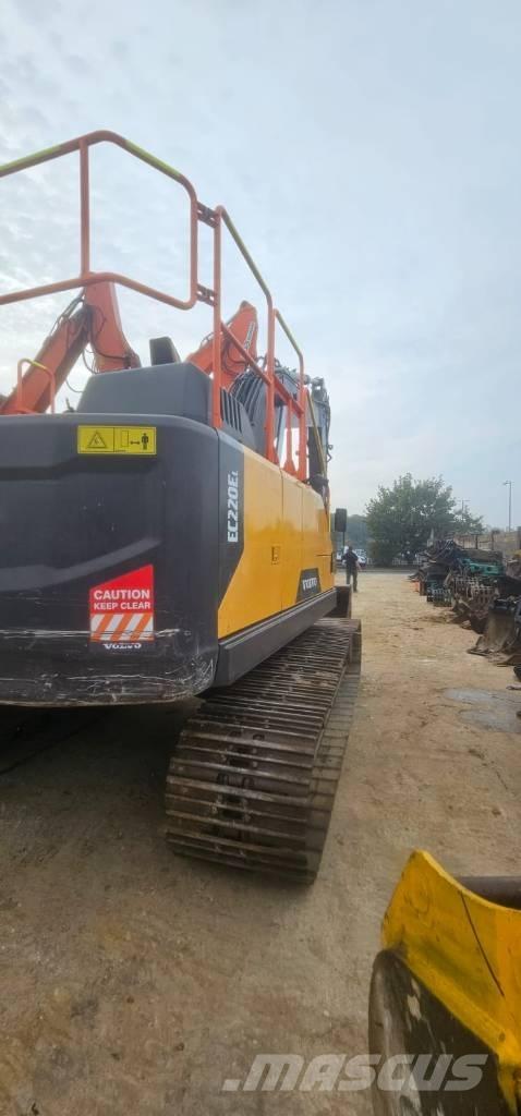 Volvo EC220EL Graafmachines voor de bosbouw