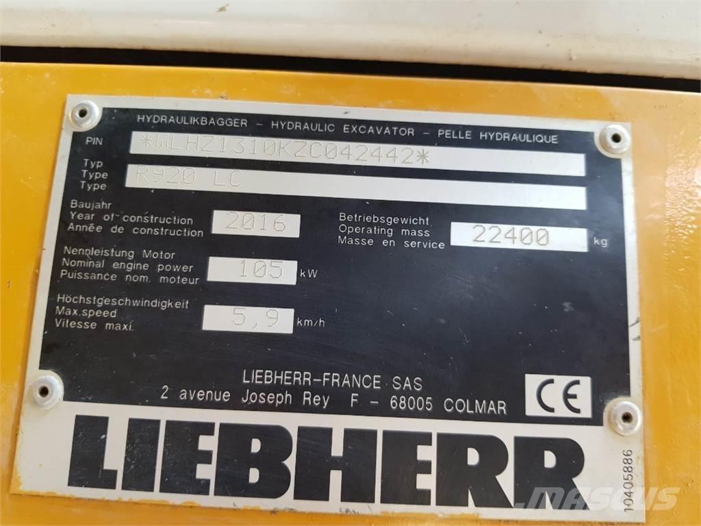 Liebherr R920 Rupsgraafmachines