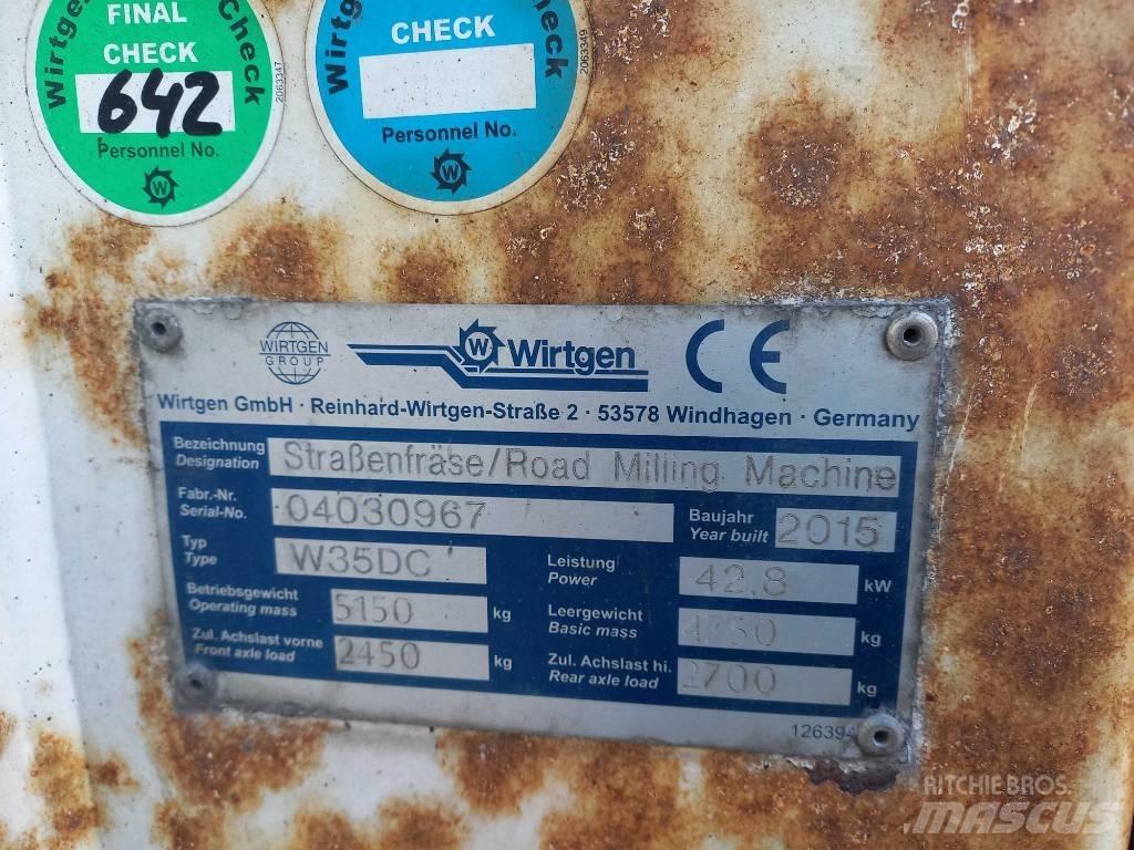 Wirtgen W 35 DC Asfalt recyclers