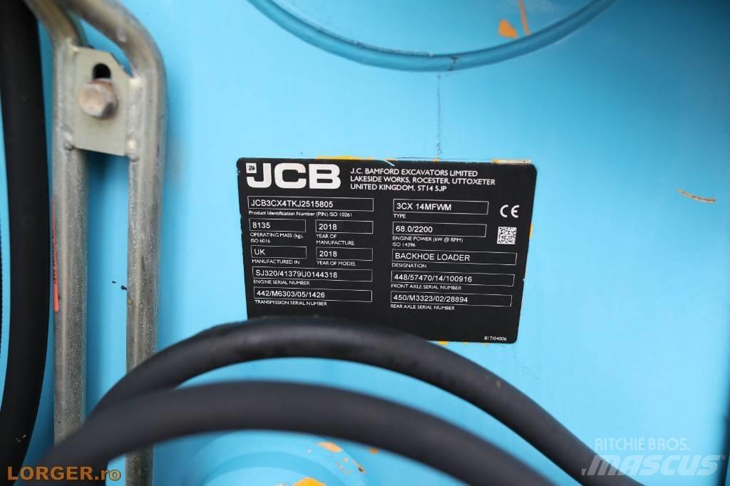 JCB 3 CX 14 Graaf-laadcombinaties