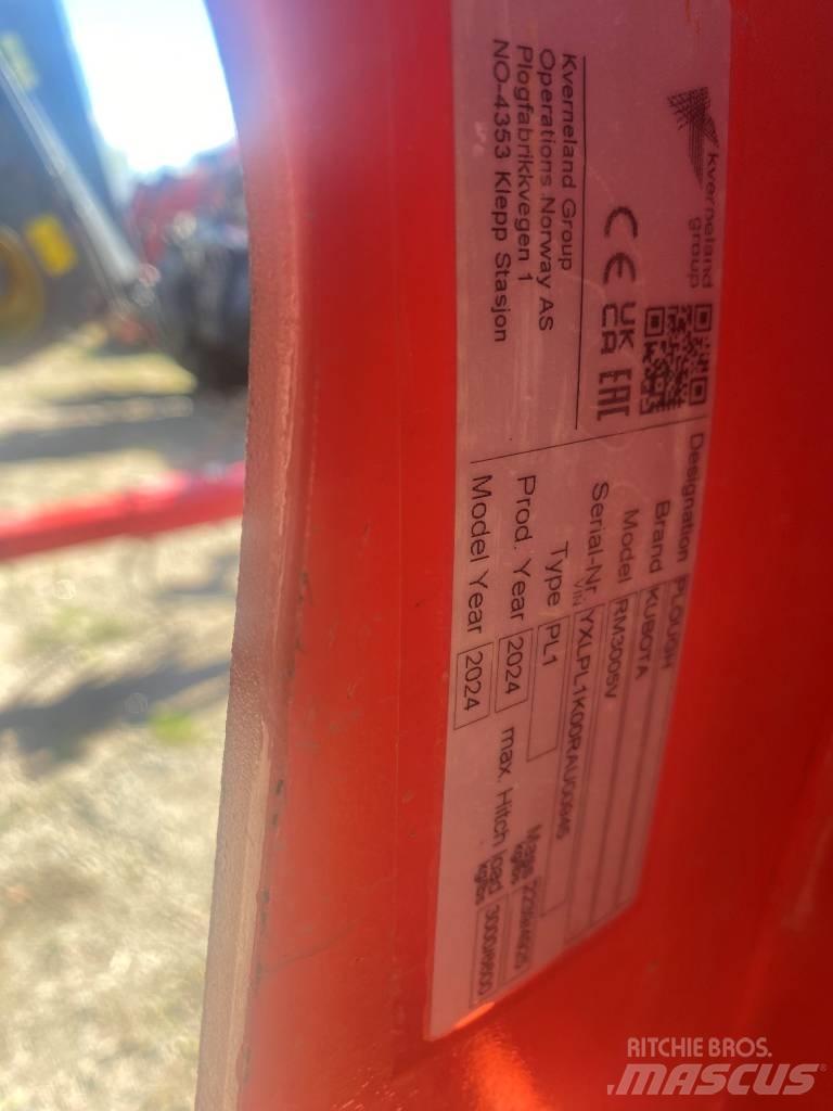 Kubota RM 300 SV Wentelploegen
