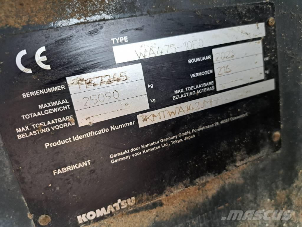 Komatsu WA475-10E0 Wielladers