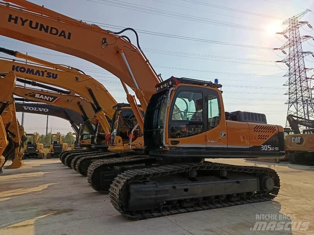 Hyundai 305 LC-9T Rupsgraafmachines