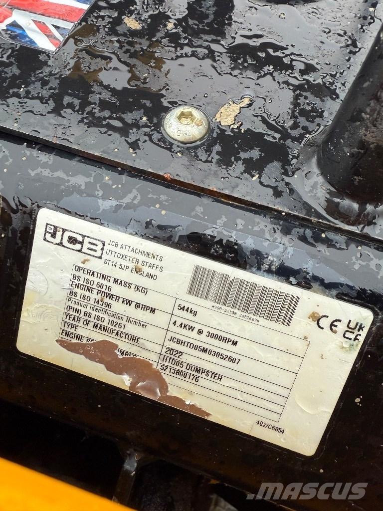 JCB HT D5 Rupsdumpers