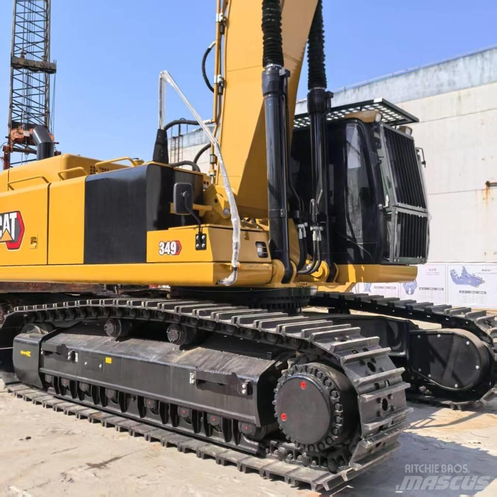 CAT 349 Rupsgraafmachines