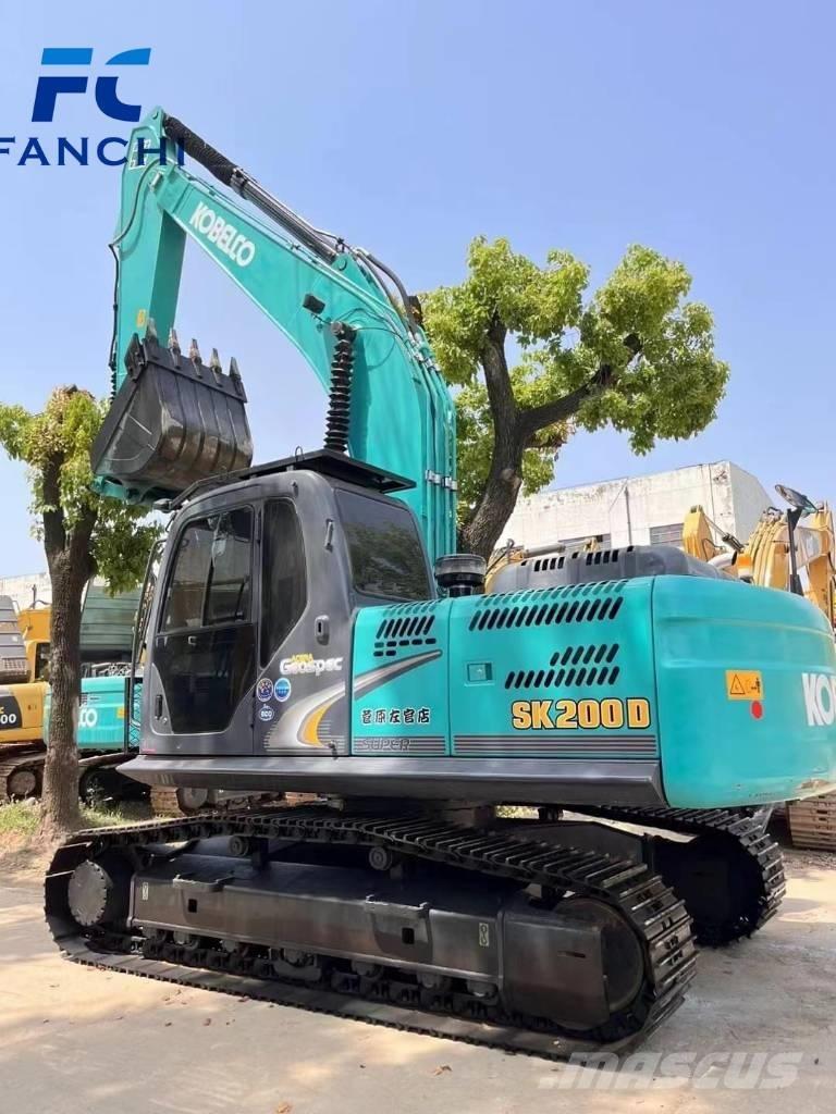 Kobelco SK 200 Rupsgraafmachines