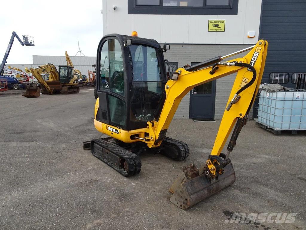 JCB 8018 Minigraafmachines < 7t