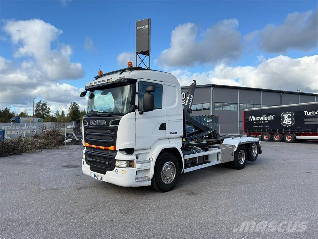 Scania R 520 6X2 Vrachtwagen met containersysteem